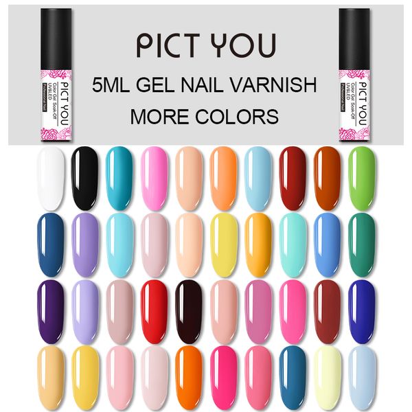 pict you 5ml gel nail polish hybrid varnishes uv led gel semi permanent vernis soak off polish nail design base coat, Red;pink
pict you 5ml gel nail polish hybrid varnishes uv led gel semi permanent vernis soak off polish nail design base coat, Red;pink
