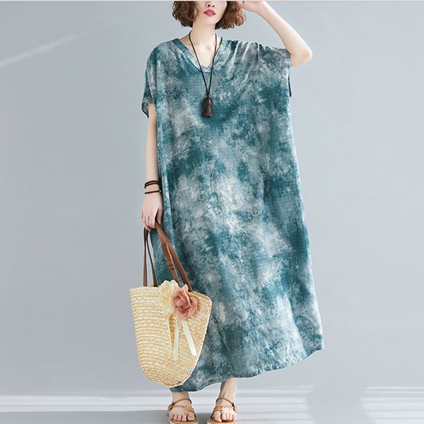 uego 2020 new arrival bohemia long maxi dress soft cotton linen plus size loose summer beach casual dress women vintage, Black;gray
uego 2020 new arrival bohemia long maxi dress soft cotton linen plus size loose summer beach casual dress women vintage, Black;gray