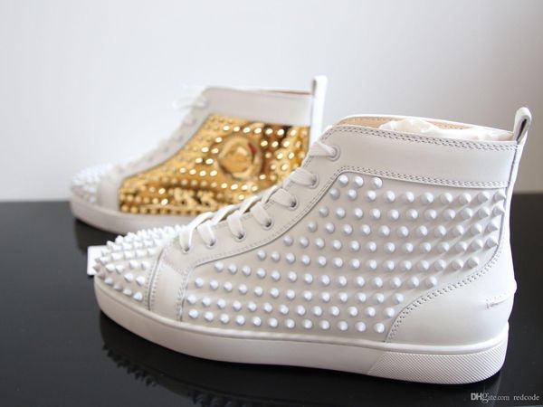 famous brand sneaker for men black-red,white-gold red bottom casual flats women's leisure party wedding dress walking
famous brand sneaker for men black-red,white-gold red bottom casual flats women's leisure party wedding dress walking