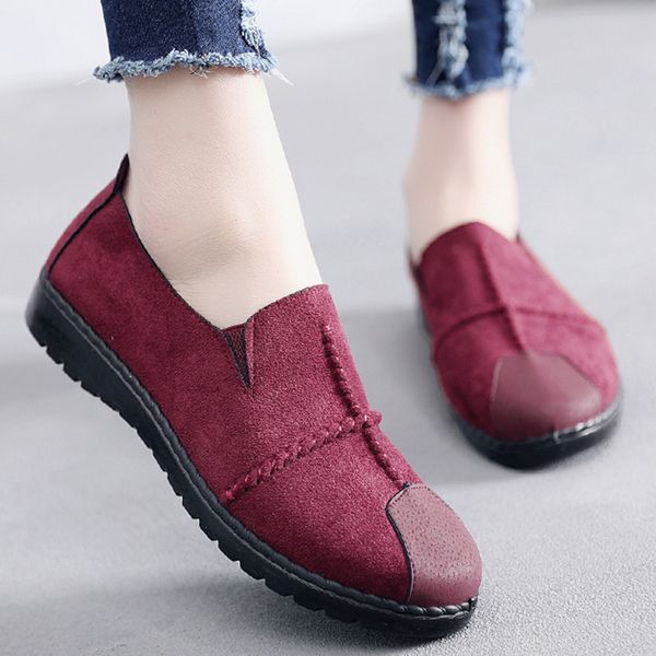 plus size summer women flats fashion splice flock loafers women round toe slip on leather casual shoes moccasins new 2019, Black
plus size summer women flats fashion splice flock loafers women round toe slip on leather casual shoes moccasins new 2019, Black
