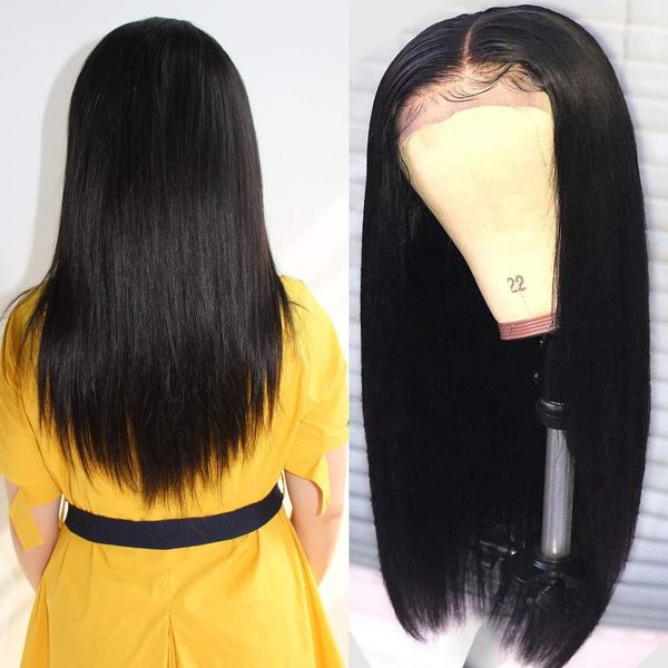 9a front lace real hair wig with baby hair 150% density brazilian straight real hair wig for black women natural color, Black;brown
9a front lace real hair wig with baby hair 150% density brazilian straight real hair wig for black women natural color, Black;brown