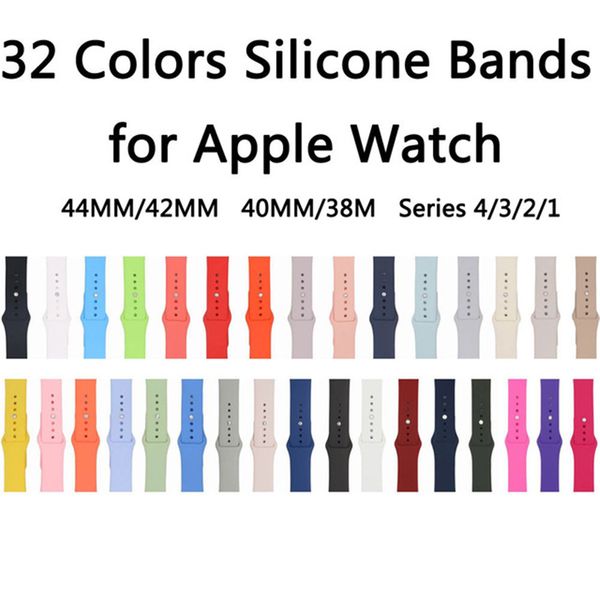32Colors Dark Olive/Rose Red/Cocoa/Pink Sand Silicone Strap For Apple Watch Band 44mm/42mm 40mm/38mm Series 4/3/2/1
32Colors Dark Olive/Rose Red/Cocoa/Pink Sand Silicone Strap For Apple Watch Band 44mm/42mm 40mm/38mm Series 4/3/2/1