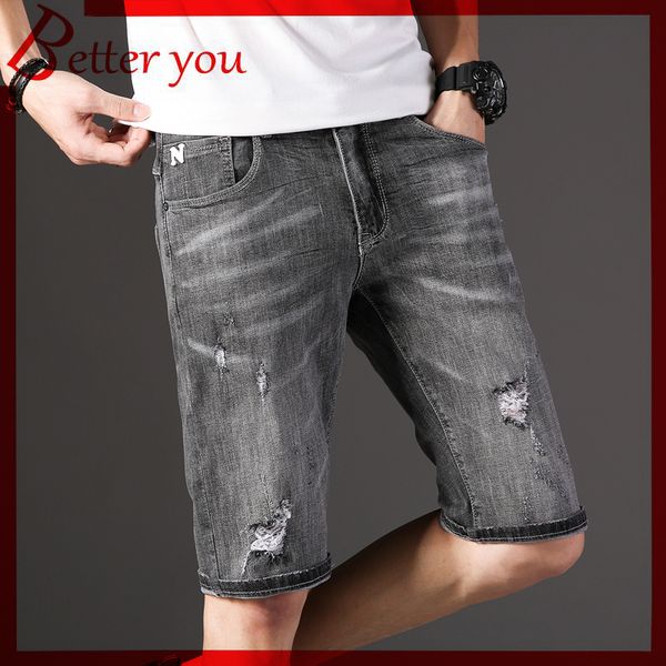 la bar men's denim shorts 2019 summer new thin elastic feet slim short jeans retro grey men's shorts, Blue
la bar men's denim shorts 2019 summer new thin elastic feet slim short jeans retro grey men's shorts, Blue