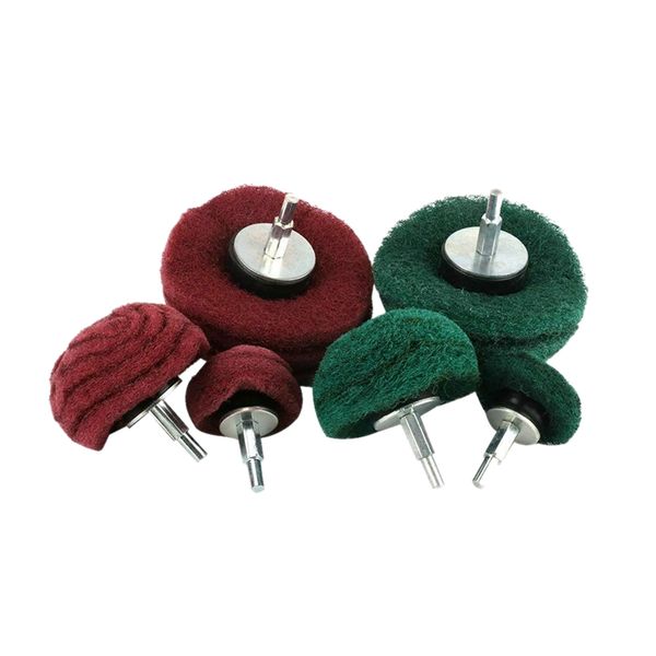 6pcs mounted dome sanding mop pad nylon fiber buffing wheel for metal wood 180 320 grit
6pcs mounted dome sanding mop pad nylon fiber buffing wheel for metal wood 180 320 grit