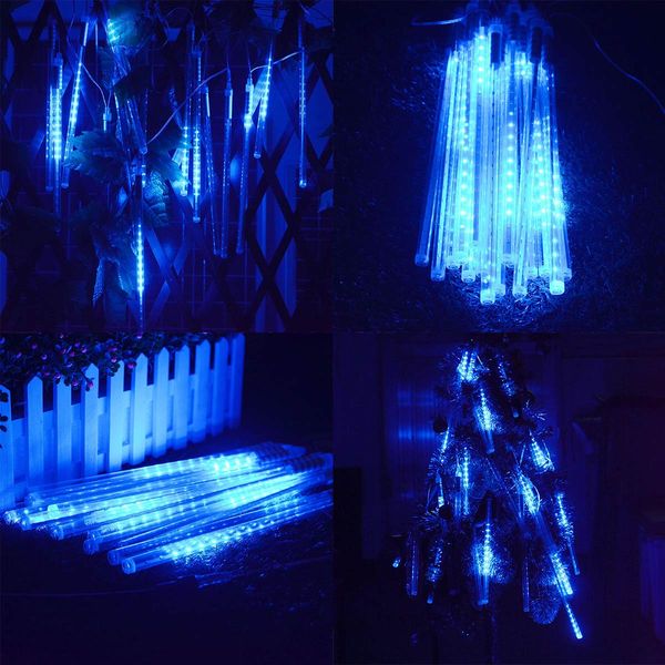 144 led meteor shower falling rain drop icicle snow fall xmas tree string light romantic
144 led meteor shower falling rain drop icicle snow fall xmas tree string light romantic