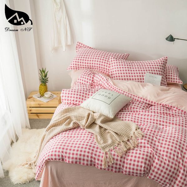 dream ns red plaid washed cotton bedding set for nordic simple quilt duvet pillowcase warm soft warm and romantic bedding
dream ns red plaid washed cotton bedding set for nordic simple quilt duvet pillowcase warm soft warm and romantic bedding