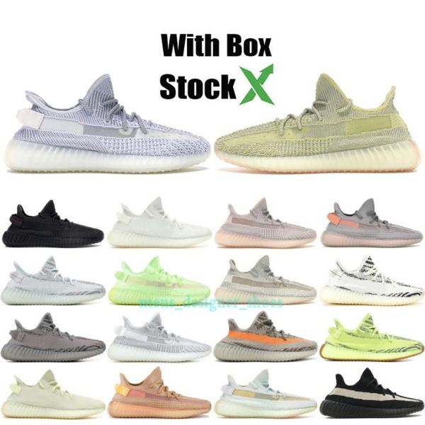 black 2019 kanye men shoes glow cream white zebra blue tint women sport running shoes antlia luxury designers sneaker fashion shoe with box
black 2019 kanye men shoes glow cream white zebra blue tint women sport running shoes antlia luxury designers sneaker fashion shoe with box