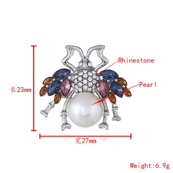 wholesale-clothing accessories jewelry bee crystal brooch cute delicate animal pearl brooch, Gray
wholesale-clothing accessories jewelry bee crystal brooch cute delicate animal pearl brooch, Gray