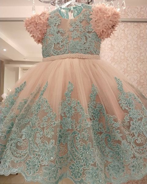 backless lace pearls flower girl dresses cap sleeves ball gown little girl wedding dresses vintage communion pageant dresses gowns f169, White;blue
backless lace pearls flower girl dresses cap sleeves ball gown little girl wedding dresses vintage communion pageant dresses gowns f169, White;blue