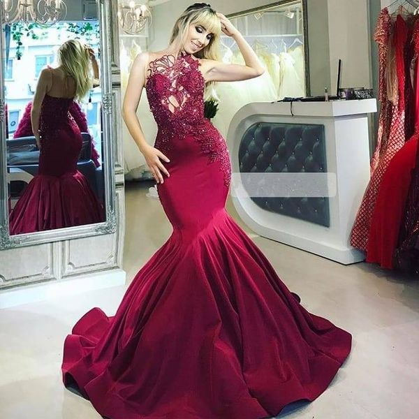 2019 red mermaid prom dresses one shoulder backless lace applique beadings sweep train elegant evening formal dress vestidos de fiesta, Black
2019 red mermaid prom dresses one shoulder backless lace applique beadings sweep train elegant evening formal dress vestidos de fiesta, Black