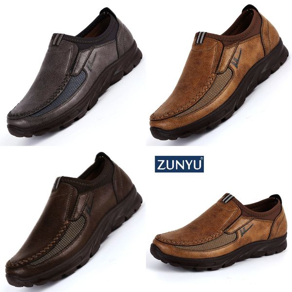 zunyu new trademark size 38-47 upscale men casual shoes fashion leather shoes for men summer men's flat shoes dropshipping, Black
zunyu new trademark size 38-47 upscale men casual shoes fashion leather shoes for men summer men's flat shoes dropshipping, Black