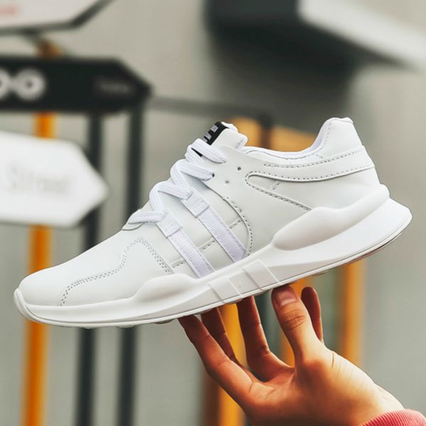 casual men's shoes leather solid shallow lace up lightweight soft men sneakers shoes breathable man footwear flats zapatos tenis, Black
casual men's shoes leather solid shallow lace up lightweight soft men sneakers shoes breathable man footwear flats zapatos tenis, Black