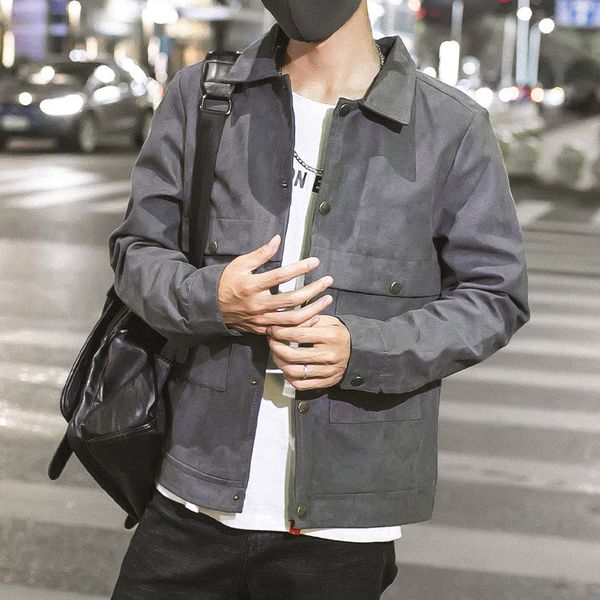 mens способа людей замша куртки простой стиль куртки пальто новое прибытие отворотом шеи однобортный классический 4 цвета нормальный и толст, Black;brown 
mens способа людей замша куртки простой стиль куртки пальто новое прибытие отворотом шеи однобортный классический 4 цвета нормальный и толст, Black;brown