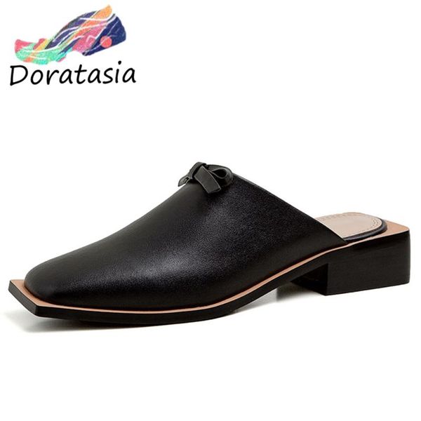 doratasia classic girl square toe slip on sewing office casual pumps summer mules women 2020 leisure solid shoes woman, Black
doratasia classic girl square toe slip on sewing office casual pumps summer mules women 2020 leisure solid shoes woman, Black