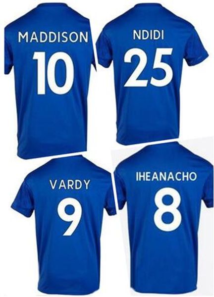 2019 new men Thai Quality Soccer Jerseys shirts,NDIDI 25 9 GRAY 7 IBORRA 15 MADDISON 10 Okazaki 5 Iheanacho Iheanacho 8 wears
2019 new men Thai Quality Soccer Jerseys shirts,NDIDI 25 9 GRAY 7 IBORRA 15 MADDISON 10 Okazaki 5 Iheanacho Iheanacho 8 wears