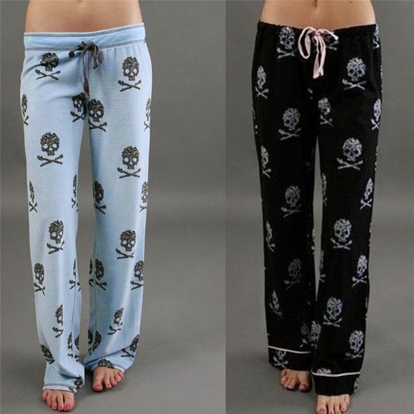 women trousers lady women causal daily high waist skull print wide calf length long leg pants womens plus size harajuku pants 82015, Black;white 
women trousers lady women causal daily high waist skull print wide calf length long leg pants womens plus size harajuku pants 82015, Black;white