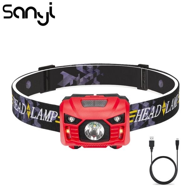 sany регулируемая фара usb аккумуляторная встроенная батарея фара super bright sensor кнопка лба лампы
sany регулируемая фара usb аккумуляторная встроенная батарея фара super bright sensor кнопка лба лампы