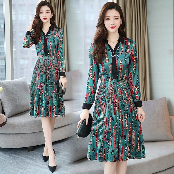 autumn winter 3xl plus size office lady dress 2020 vintage print long sleeve midi dresses elegant women bodycon party vestidos, Black;gray
autumn winter 3xl plus size office lady dress 2020 vintage print long sleeve midi dresses elegant women bodycon party vestidos, Black;gray