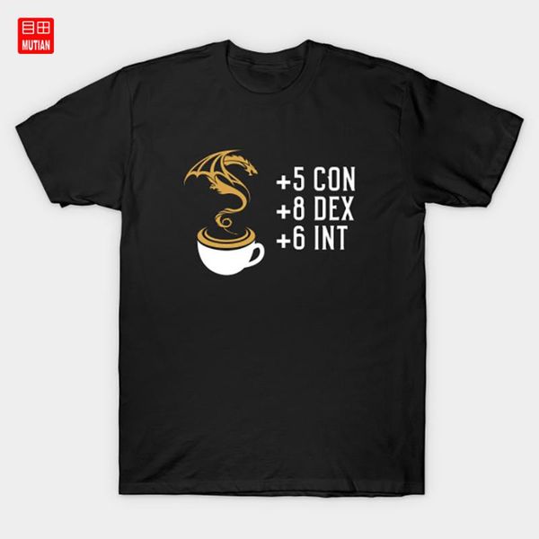 dragon coffee stats tablerpg gaming t-shirt dnd coffee vox machina polyhedral dice set critical role gaming d20 dice rpg, White;black
dragon coffee stats tablerpg gaming t-shirt dnd coffee vox machina polyhedral dice set critical role gaming d20 dice rpg, White;black