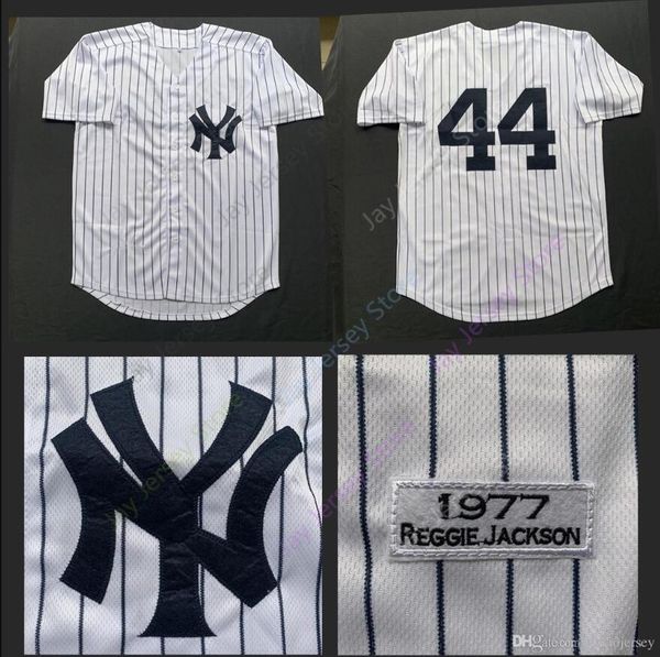 Reggie Jackson Jersey MN Yankees 1977 Cooperstown New York Cream White Pinstripe Grey Black Home Away All Stitched
Reggie Jackson Jersey MN Yankees 1977 Cooperstown New York Cream White Pinstripe Grey Black Home Away All Stitched