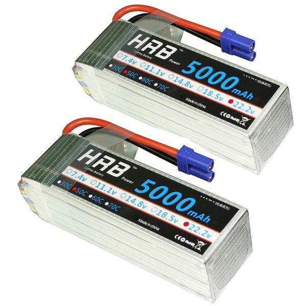 2pcs hrb 6s rc lipo батареи 22.2v 5000mah 50c 100c для trex 700 800e таро 650 quadcopter вертолетный multicopter drone
2pcs hrb 6s rc lipo батареи 22.2v 5000mah 50c 100c для trex 700 800e таро 650 quadcopter вертолетный multicopter drone