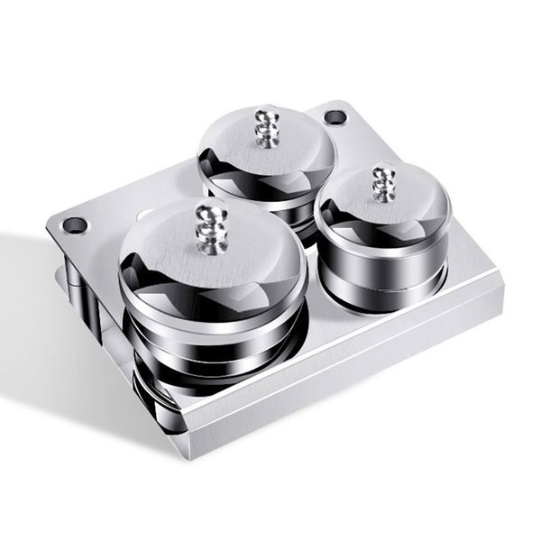 3pcs professional stainless steel acrylic nail tips cup dappen dish liquid powder holder container nail art equipment tools, Silver
3pcs professional stainless steel acrylic nail tips cup dappen dish liquid powder holder container nail art equipment tools, Silver