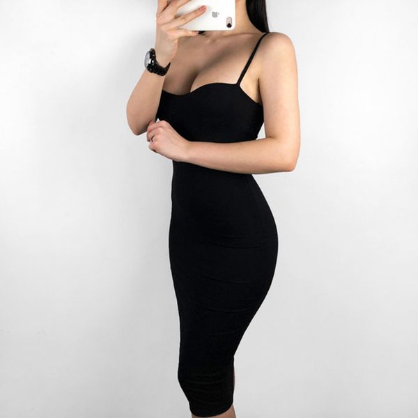 2019 new double layers cotton bodycon dress women summer backless knee-length elastic spaghetti strap party dresses, Black;gray
2019 new double layers cotton bodycon dress women summer backless knee-length elastic spaghetti strap party dresses, Black;gray
