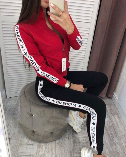 pants leggings 2pcs joggers set hoodie outfits sportswear sports suit2019 long sleeve leisure sports suit two piece set for women, Gray
pants leggings 2pcs joggers set hoodie outfits sportswear sports suit2019 long sleeve leisure sports suit two piece set for women, Gray