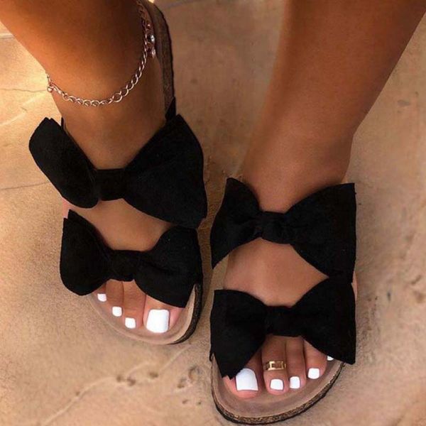 sandals women 2020 female beaches butterfly-knot women's summer shoes comfy soft-slip women's sandals durable feminina, Black
sandals women 2020 female beaches butterfly-knot women's summer shoes comfy soft-slip women's sandals durable feminina, Black