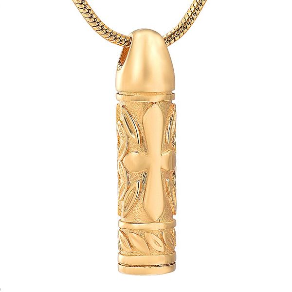 ijd11940 stainless steel gold cylindrical cross pattern for ashes urn perfume box jewelry ashtray pendant memorial necklace, Silver
ijd11940 stainless steel gold cylindrical cross pattern for ashes urn perfume box jewelry ashtray pendant memorial necklace, Silver