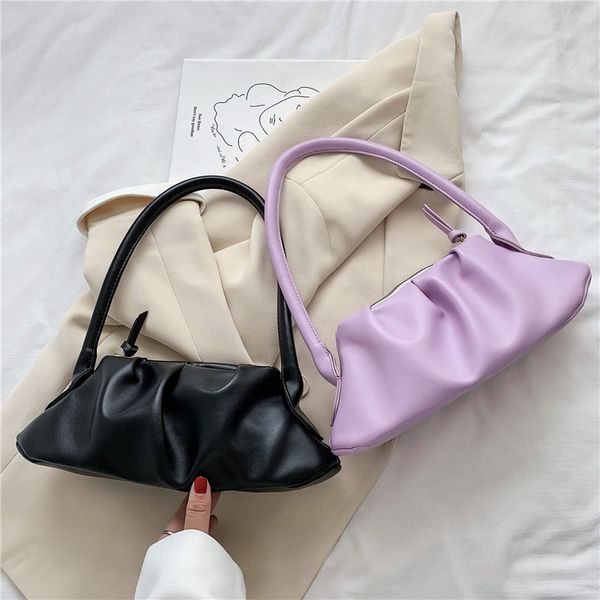 original design bag for women folded clouds 2020 new texture portable dumplings fashion casual shoulder bag
original design bag for women folded clouds 2020 new texture portable dumplings fashion casual shoulder bag