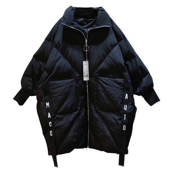 зима 2018 новая мода bat sleeved длинные куртки зимы женщин толстый хлопок zipper ватник корейский длинные ветровки, Black
зима 2018 новая мода bat sleeved длинные куртки зимы женщин толстый хлопок zipper ватник корейский длинные ветровки, Black