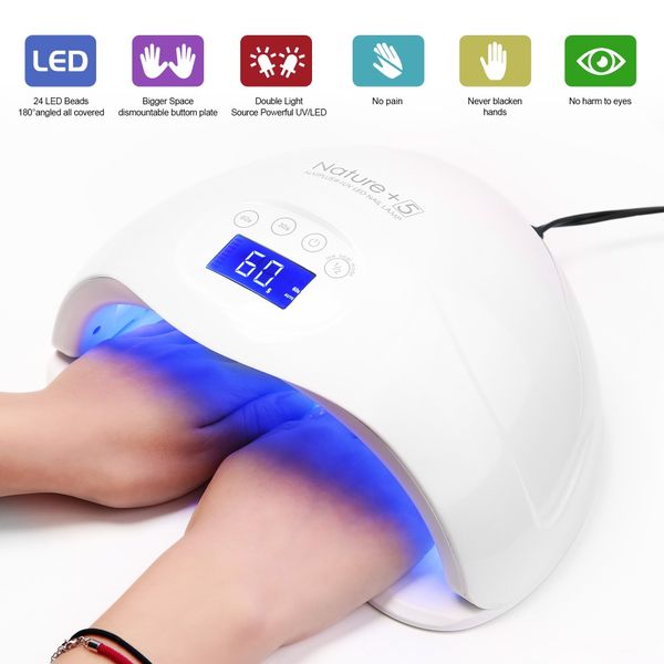 lacheer nail dryer 48w led uv lamp fingernail gel curing manicure nail art salon tool for gel machine tools
lacheer nail dryer 48w led uv lamp fingernail gel curing manicure nail art salon tool for gel machine tools