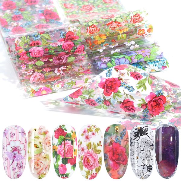 10pcs colorful flowers stickers on nails foil transfer starry sky summer sliders for manicure nail art decals decoration ji798, Black
10pcs colorful flowers stickers on nails foil transfer starry sky summer sliders for manicure nail art decals decoration ji798, Black