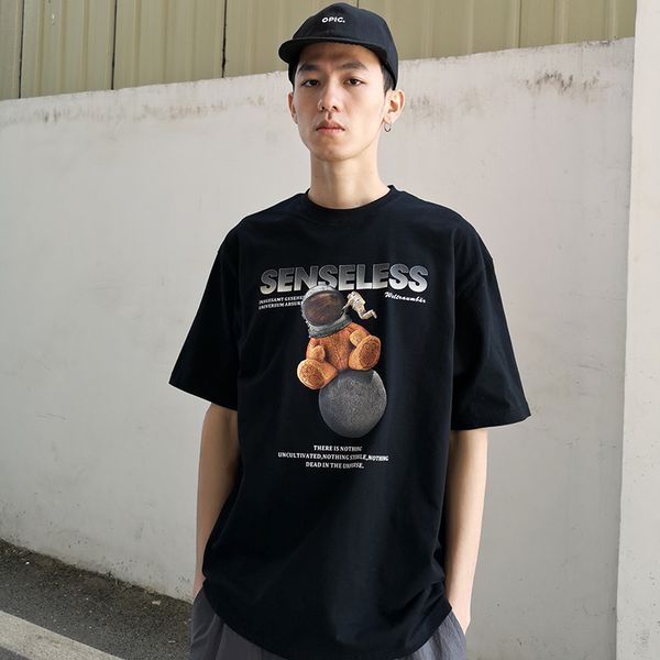 men hip hop t shirt 2020 streetwear spaceman print t-shirt harajuku tshirts summer short sleeve fashion casual tees cotton, White;black
men hip hop t shirt 2020 streetwear spaceman print t-shirt harajuku tshirts summer short sleeve fashion casual tees cotton, White;black