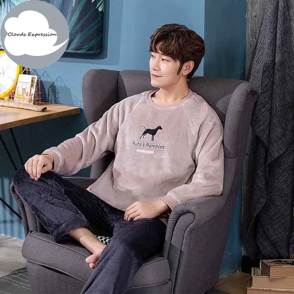 осень зима новый стиль мужчины пижамы установить теплый фланель тонкий мужчины пижамы комплекты с длинными рукавами sleepwear leisure homewe, Black;brown
осень зима новый стиль мужчины пижамы установить теплый фланель тонкий мужчины пижамы комплекты с длинными рукавами sleepwear leisure homewe, Black;brown