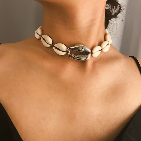 vintage metal multilayer necklace color shell multilayer necklace precious ladies jewelry pendientes simulated torque necklaces, Golden;silver
vintage metal multilayer necklace color shell multilayer necklace precious ladies jewelry pendientes simulated torque necklaces, Golden;silver