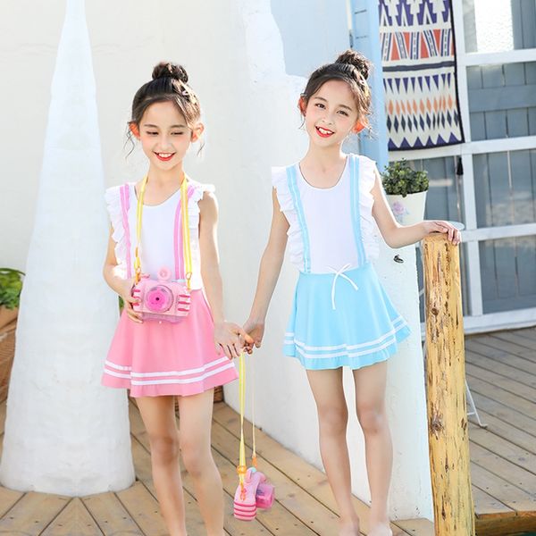 female dress swimsuit female children's spring lovely princess girl students' sports dress children's swimsuit, White;black
female dress swimsuit female children's spring lovely princess girl students' sports dress children's swimsuit, White;black