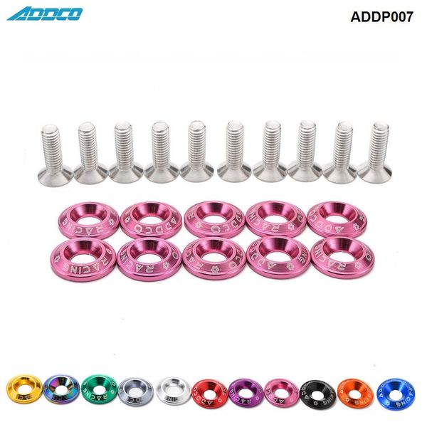Алюминий Addco Racing 10PC M6 Заготовка Алюминиевый Fender Бампер Шайба Болт Отсек двигателя
Алюминий Addco Racing 10PC M6 Заготовка Алюминиевый Fender Бампер Шайба Болт Отсек двигателя