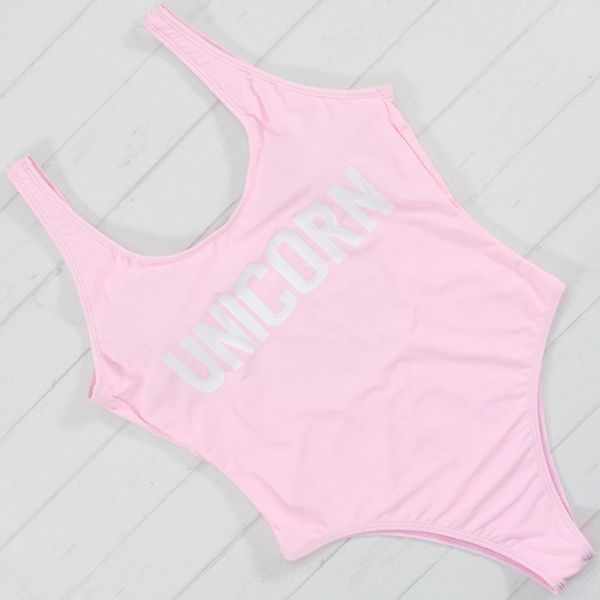 arrival girl summer unicorn one-piece letter print swimwear pink color women bodysuit swimwear bathing suit, White;black
arrival girl summer unicorn one-piece letter print swimwear pink color women bodysuit swimwear bathing suit, White;black