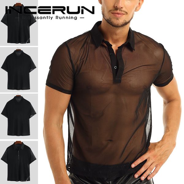incerun man undershirt men mesh sheer basic blouse male breathable transparent short sleeve slimming undershirts inner, White;black
incerun man undershirt men mesh sheer basic blouse male breathable transparent short sleeve slimming undershirts inner, White;black