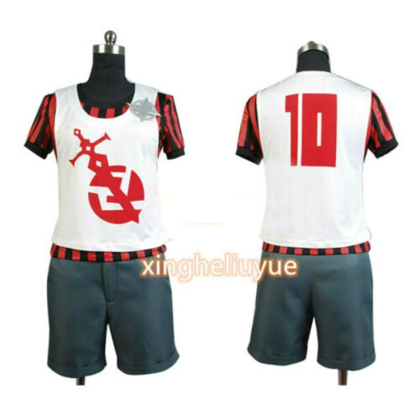 dangan ronpa danganronpa ultra despair girls masaru daimon cloth cosplay costume, Black;red
dangan ronpa danganronpa ultra despair girls masaru daimon cloth cosplay costume, Black;red