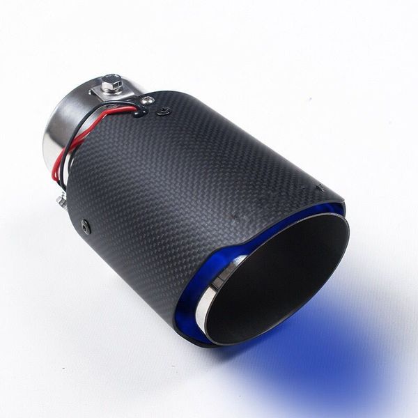 for carbon fiber luminous tail throat with high temperature led lights modified car exhaust pipe universal type
for carbon fiber luminous tail throat with high temperature led lights modified car exhaust pipe universal type
