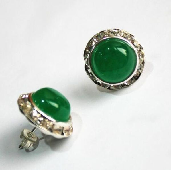 venta al por mayor 15mm natural jade chapado en plata dama encantador stud pendientes, White
venta al por mayor 15mm natural jade chapado en plata dama encantador stud pendientes, White
