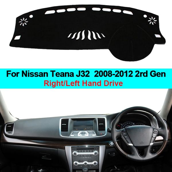 2 layers car inner dashboard cover dash mat carpet sun shade board dashmat for teana j32 2008 2009 2010 2011 2012 2rd gen