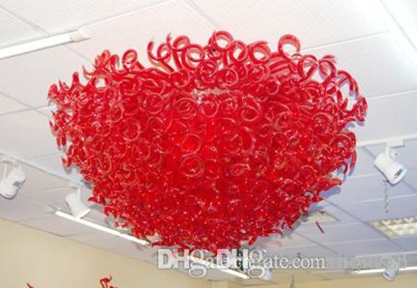 100% mouth blown borosilicate round led ceiling light red color modern hand blown murano glass chandelier light
100% mouth blown borosilicate round led ceiling light red color modern hand blown murano glass chandelier light