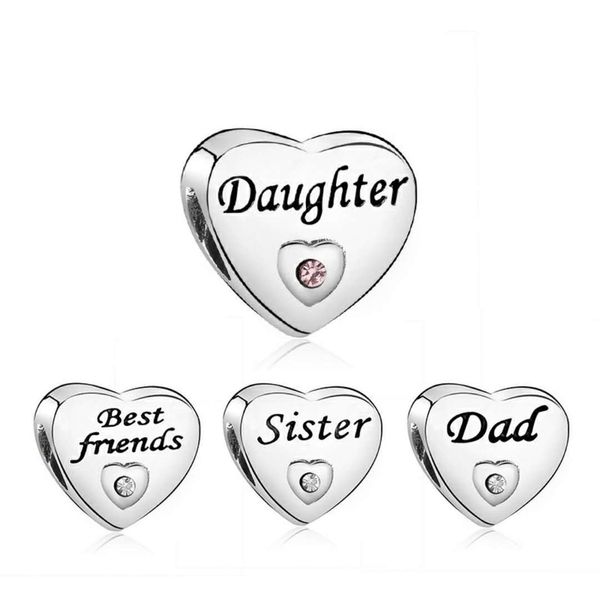 new style charm heart beads family member friend dad sister daughter charms fit for necklace bracelet diy jewelry accessories gift, Black
new style charm heart beads family member friend dad sister daughter charms fit for necklace bracelet diy jewelry accessories gift, Black