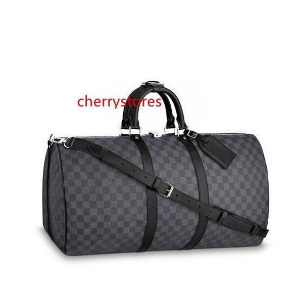 n41413 keepall bandouli cat re 55 men fashion backpacks business bags tote messenger bags softsided luggage rolling bag