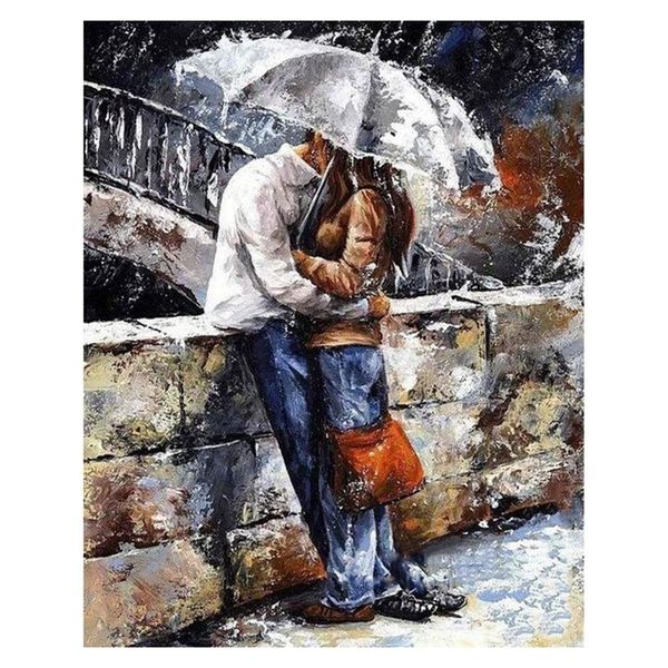 diy oil painting on canvas, paint by number kit diy wall decor painting-romantic couple
diy oil painting on canvas, paint by number kit diy wall decor painting-romantic couple