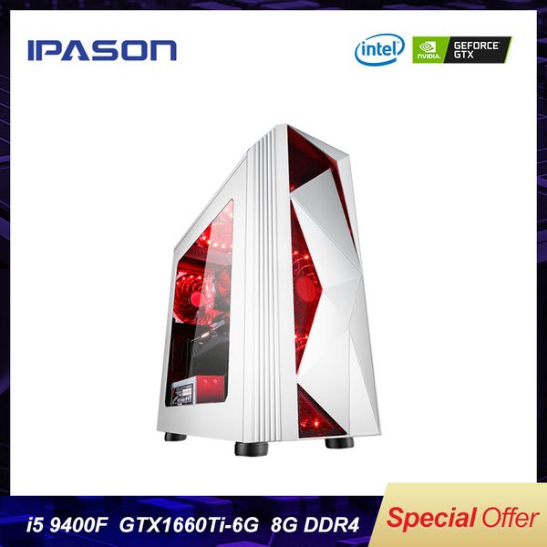 gaming desktop pc ipason p23 6-жильный девятый gen i5 9400f / выделенные карты gtx1660ti 6g / 8g ddr4 ram / 1t + 120g ssd win 10 gaming pc
gaming desktop pc ipason p23 6-жильный девятый gen i5 9400f / выделенные карты gtx1660ti 6g / 8g ddr4 ram / 1t + 120g ssd win 10 gaming pc